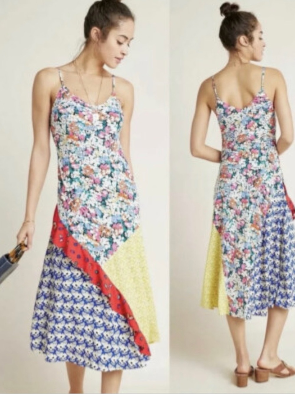 52 Conversations by Anthropologie Coloquial
Bias Patchwork Dress